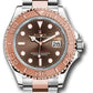 Rolex Steel and Everose Gold  Yacht-Master  Watch - 40 MM - Oyster Bracelet - Chocolate Dial - 126621 cho