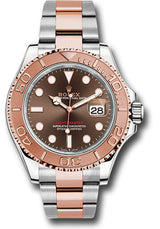 Rolex Steel and Everose Gold  Yacht-Master  Watch - 40 MM - Oyster Bracelet - Chocolate Dial - 126621-0001