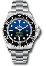 Rolex James Cameron Stainless Steel Sea-Dweller Watch - 44 MM - Oyster Bracelet - D-Blue  Dial - 126660-0002