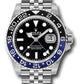 Rolex Batgirl Stainless Steel GMT-Master II Watch - 40 MM - Jubilee Bracelet - Black Dial - 126710BLNR j