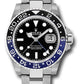 Rolex Batman Stainless Steel GMT-Master II Watch - 40 MM - Oyster Bracelet - Black Dial - 126710BLNR o