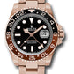 Rolex Rootbeer Everose Gold GMT-Master II  Watch - 40 MM - Oyster Bracelet - Black Dial - 126715CHNR bk