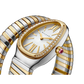 Bvlgari Serpenti Tubogas - 35 MM - Steel And Yellow Gold - White Dial - 103648  nyc watcher nyc watches