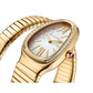 Bvlgari Serpenti Tubogas - 35 MM - Yellow Gold - White Dial - 101924  nyc watcher nyc watches 