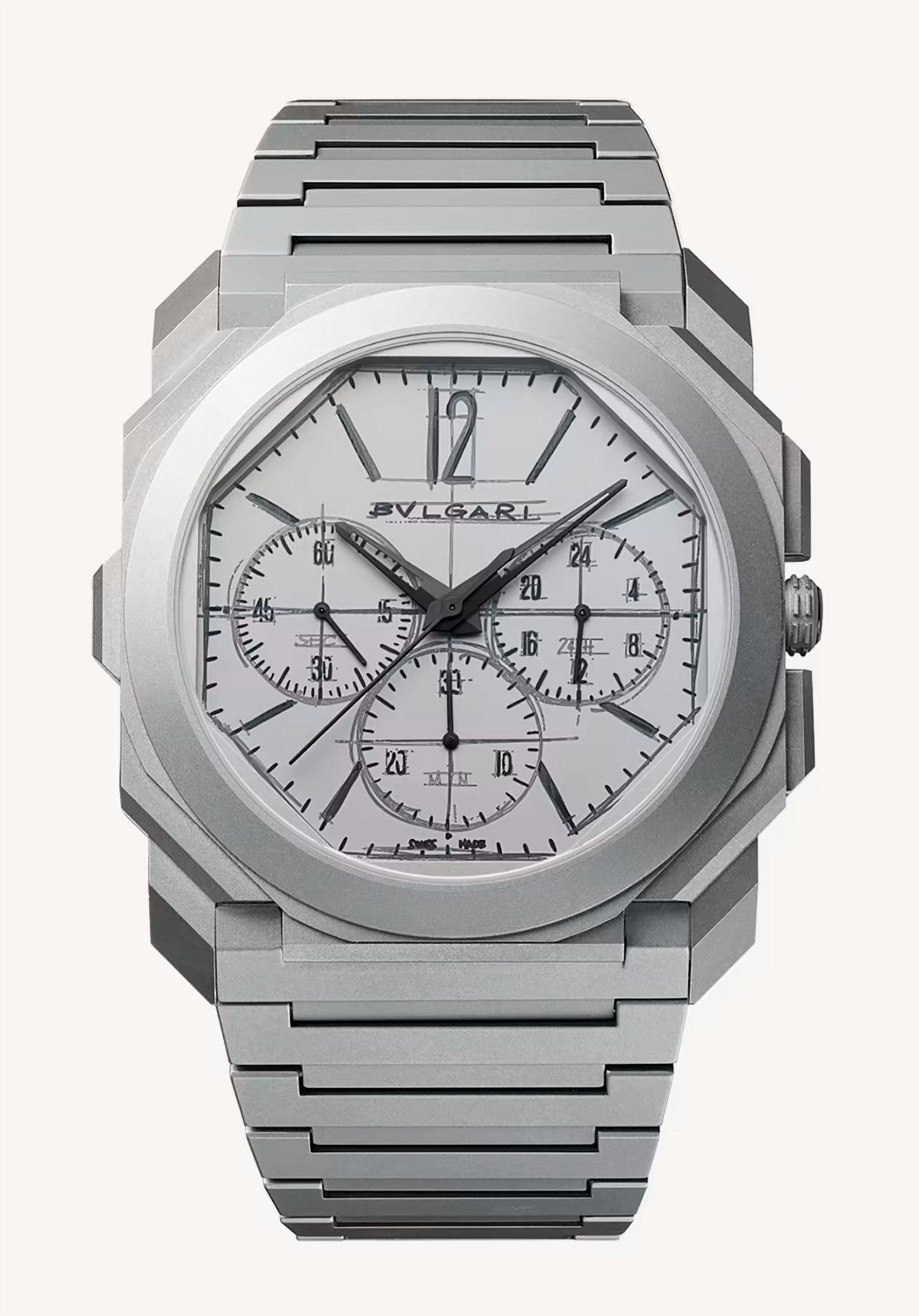 Bvlgari Octo Finissimo - 42 MM - Titanium - Grey Dial - 103673 nyc watcher nyc watches