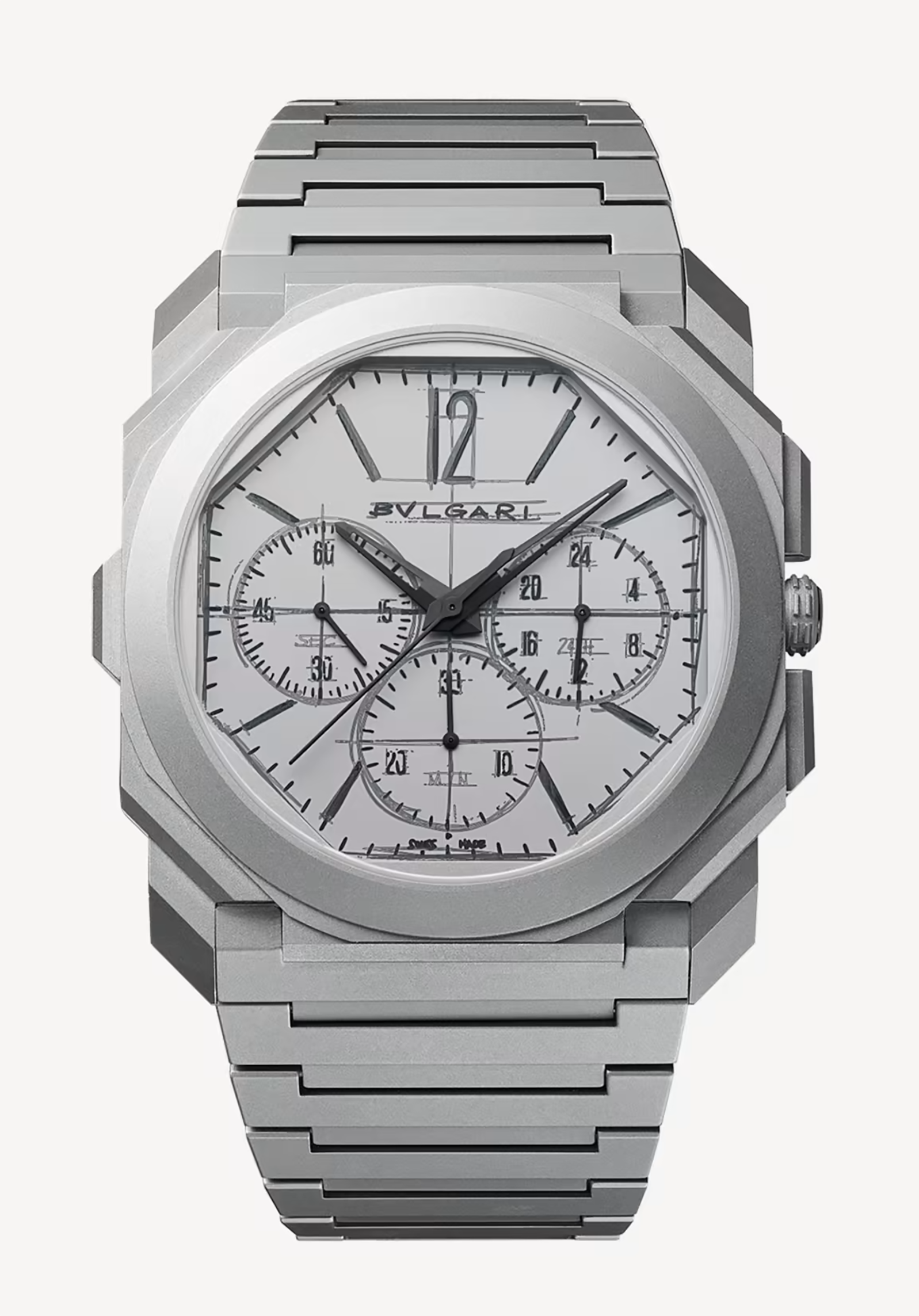 Bvlgari Octo Finissimo - 42 MM - Titanium - Grey Dial - 103673 nyc watcher nyc watches