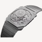 Bvlgari Octo Finissimo - Titanium 40 MM - Titanium Bracelet - Grey Skeleton Dial - Titanium Bezel - 103611