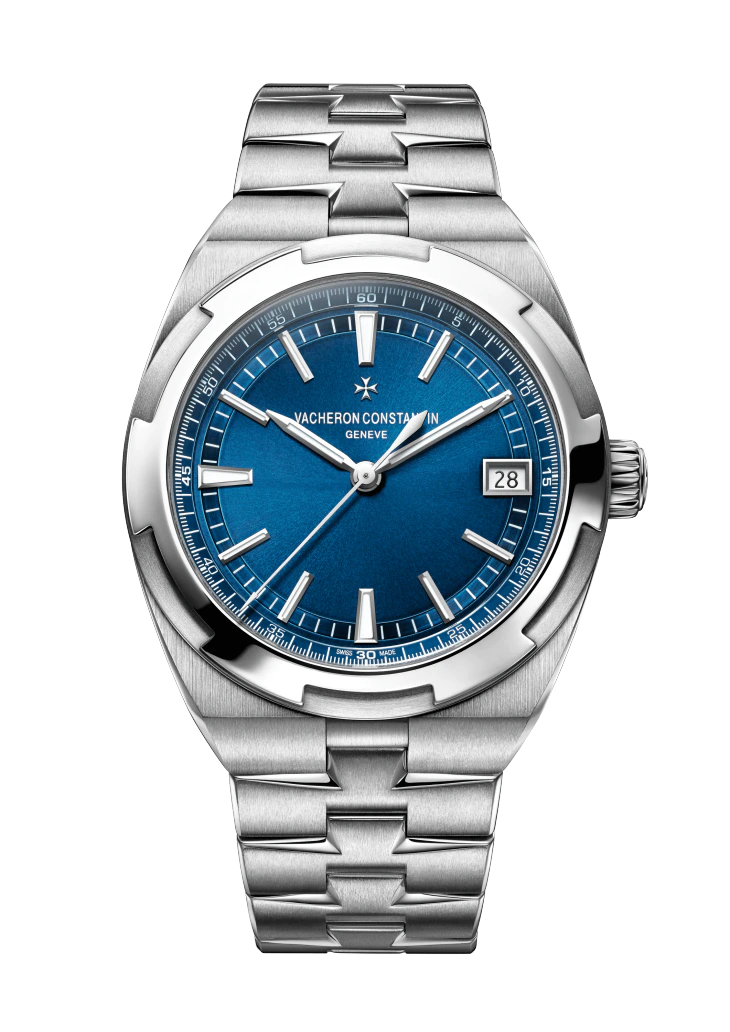 Vacheron Constantin Overseas Stainless Steel 41 MM - Stainless Steel Bracelet - Blue Dial - 4500V/110A-B128