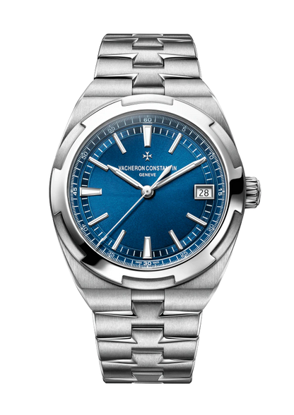Vacheron Constantin Overseas Stainless Steel 41 MM - Stainless Steel Bracelet - Blue Dial - 4500V/110A-B128