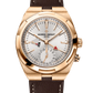 Vacheron Constantin Overseas Chronograph Pink Gold 41 MM - Brown Leather Strap - Silver Dial - 7900V/000R-B336