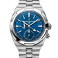 Vacheron Constantin Overseas Dual Time Stainless Steel 41MM - Stainless Steel Bracelet - Blue Dial - 7900V/110A-B334