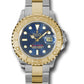Rolex Stainless Steel & Yellow Gold Yacht-Master  Watch - 29 MM - Oyster Bracelet - Blue Dial - 169623 b