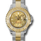 Rolex Stainless Steel & Yellow Gold Yacht-Master  Watch - 29 MM - Oyster Bracelet - Champagne Dial - 169623 ch
