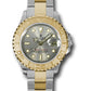 Rolex Stainless Steel & Yellow Gold Yacht-Master Watch - 29 MM - Oyster Bracelet - Grey Dial - 169623 g