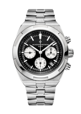 Vacheron Constantin Overseas Chronograph Stainless Steel 41 MM - Stainless Steel Bracelet - Black Dial - 5500V/110A-B481