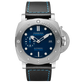 Panerai Submersible BMG-TECH™ Titanium 47 MM - Black Leather Strap - Blue Dial - PAM02692