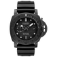 Panerai Submersible Marina Militare Carbotech™ 47 MM - Black Rubber Strap - Black Dial - PAM02979