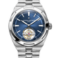 Vacheron Constantin Overseas Tourbillo Stainless Steel 42.5 MM - Stainless Steel Bracelet - Blue Dial - 6000V/110A-B544