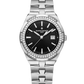 Vacheron Constantin Overseas Quartz Stainless Steel 33 MM - Stainless Steel Bracelet - Diamond Bezel - Black Dial - 1205V/100A-B591