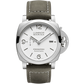Panerai Luminor Marina Stainless Steel 44 MM - Beige Leather Strap - White Dial - PAM01314
