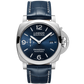 Panerai Luminor Marina Stainless Steel 44 MM - Blue Leather Strap - Blue Dial - PAM01313