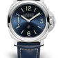 Panerai Luminor Stainless Steel 44 MM - Blue Leather Strap - Blue Dial - PAM01085