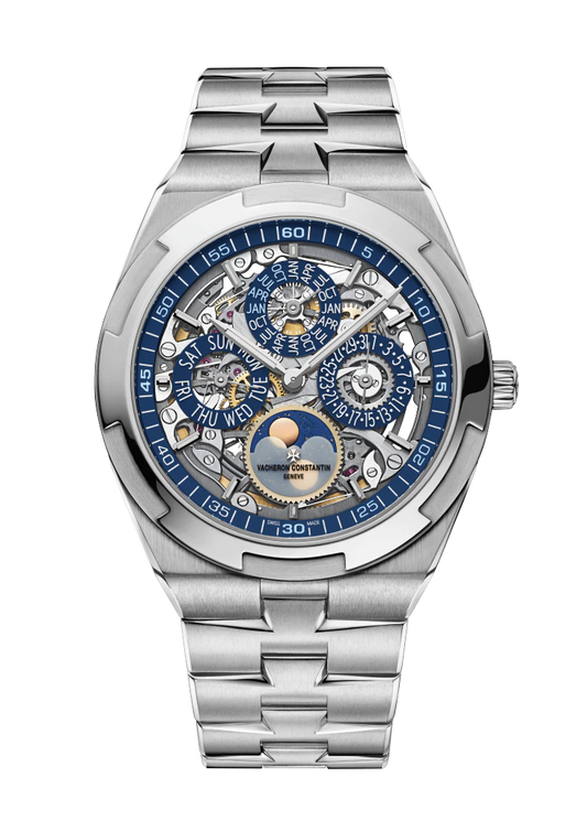 Vacheron Constantin Overseas Perpetual White Gold 41.5 mm - White Gold- Skeleton Dial - 4300V/120G-B946