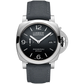 Panerai Luminor Marina ESteel Blu Stainless Steel 44 MM - Grey Fabric Strap - Grey Dial - PAM01358