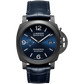 Panerai Luminor Marina Carbotech Blu Notte Carbon Fibre 44 MM - Blue Leather Strap - Blue Dial - PAM01664