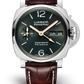 Panerai Luminor Perpetual Calendar Platinumtech™ 44 MM - Brown Leather Strap - Green Dial - PAM00715