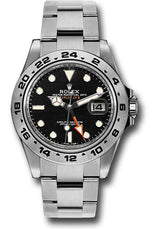 Rolex Stainless Steel Explorer II Watch - 42 MM - Oyster Bracelet - Black Dial - 216570-0002