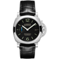 Panerai Luminor Quaranta Stainless Steel 40 MM - Black Leather Strap - Black Dial - PAM01372