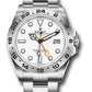 Rolex Stainless Steel Explorer II Watch 2021 - 42 MM - Oyster Bracelet - White Dial - 226570 w