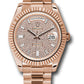 Rolex Presidential Everose Gold Diamond Dial Day-Date 40MM - President Bracelet Watch - 228235 dpbdp - nyc watches