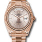 Rolex Presidential Everose Gold Day-Date 40MM - President Bracelet Watch - 228235 sdsmip - nyc watches