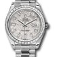 Rolex Presidential Platinum Day-Date 40MM - President Bracelet Watch - Meteorite Diamond Dial - 228396tbr mtdp