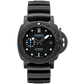 Panerai Submersible Carbotech™ Carbotech  42 MM - Black Rubber Strap - Black Dial - PAM02231