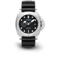 Panerai Submersible QuarantaQuattro Stainless Steel  44 MM - Black Rubber Strap - Black Dial - PAM01229