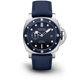 Panerai Submersible QuarantaQuattro ESteel Stainless Steel  44 MM - Blue Fabric Strap - Blue Dial - PAM01289