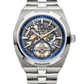 Vacheron Constantin Overseas Chronograph Titanium 42.5 MM - Titanium Bracelet - Skeleton Dial - 6000V/110T-B935