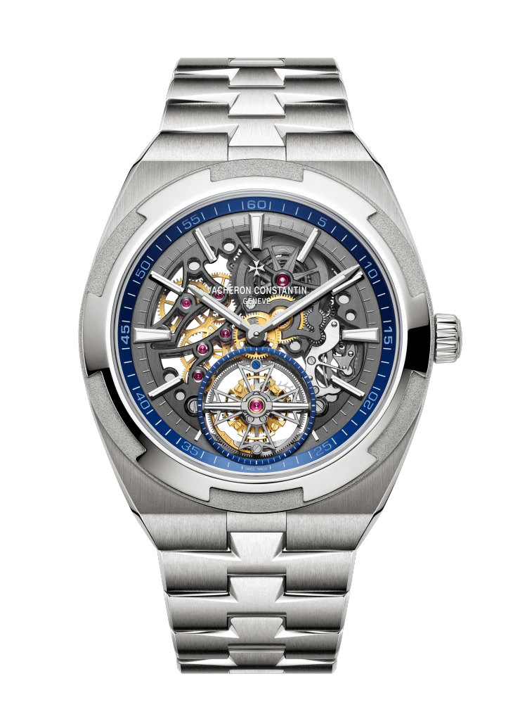 Vacheron Constantin Overseas Chronograph Titanium 42.5 MM - Titanium Bracelet - Skeleton Dial - 6000V/110T-B935