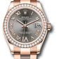  Rolex Everose Gold Datejust - 31 MM - Oyster Bracelet - Diamond Bezel - Rhodium Diamond Six Dial  -278285RBR dkrhdr6o