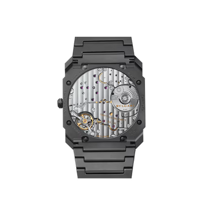 Bvlgari Octo Finissimo - Black Ceramic 40 MM - Black Ceramic Bracelet - Black Dial - Black Bezel - 103077