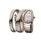 Bvlgari Serpenti Tubogas - 35 MM - Steel and Rose Gold - Silver Dial - 103149  nyc watcher nyc watches