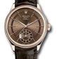 Rolex Everose Gold Cellini Date Watch - 39 MM - Leather Strap - Brown Dial - 50525 brbr