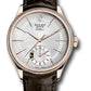 Rolex Everose Gold Cellini Date Watch - 39 MM - Leather Strap - Silver Dial -  50525 sbr