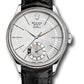 Rolex White Gold Cellini Date Watch - 39 MM - Leather Strap - White Dial -  50529 sbk
