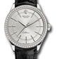 Rolex White Gold Cellini Date Watch - 39 MM - Leather Strap - Rhodium Dial - 50709RBR rhbk
