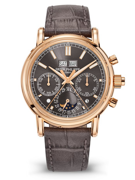 Patek Philippe Grand Complications - Perpetual Calendar and Moonphase - 40 MM - Rose Gold - 5204R-011 nyc watcher nyc watches