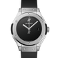 Hublot Classic Fusion Titanium  38 MM - Black Rubber Strap - Black Dial - 565.NX.1270.RX.MDM